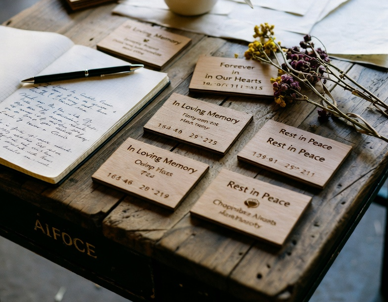 Textes pour plaque funÃ©raire