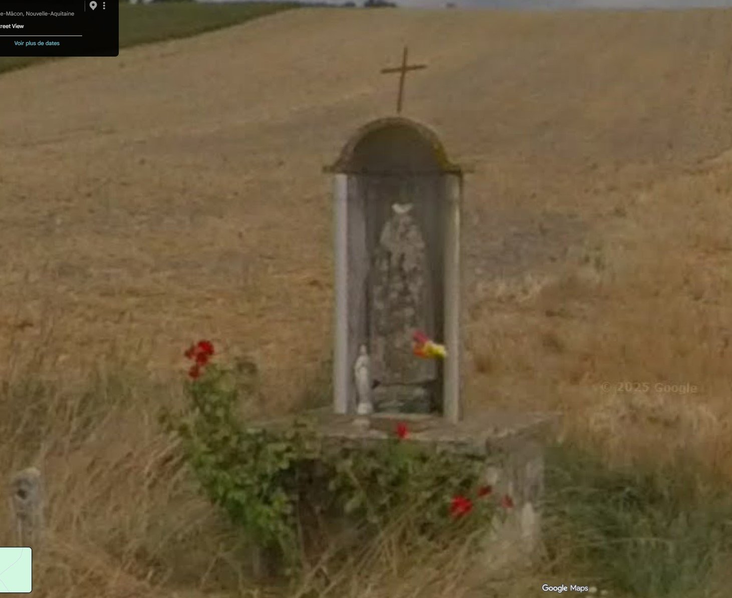 Oratoire à la Vierge de Saint-Martin-de-Mâcon