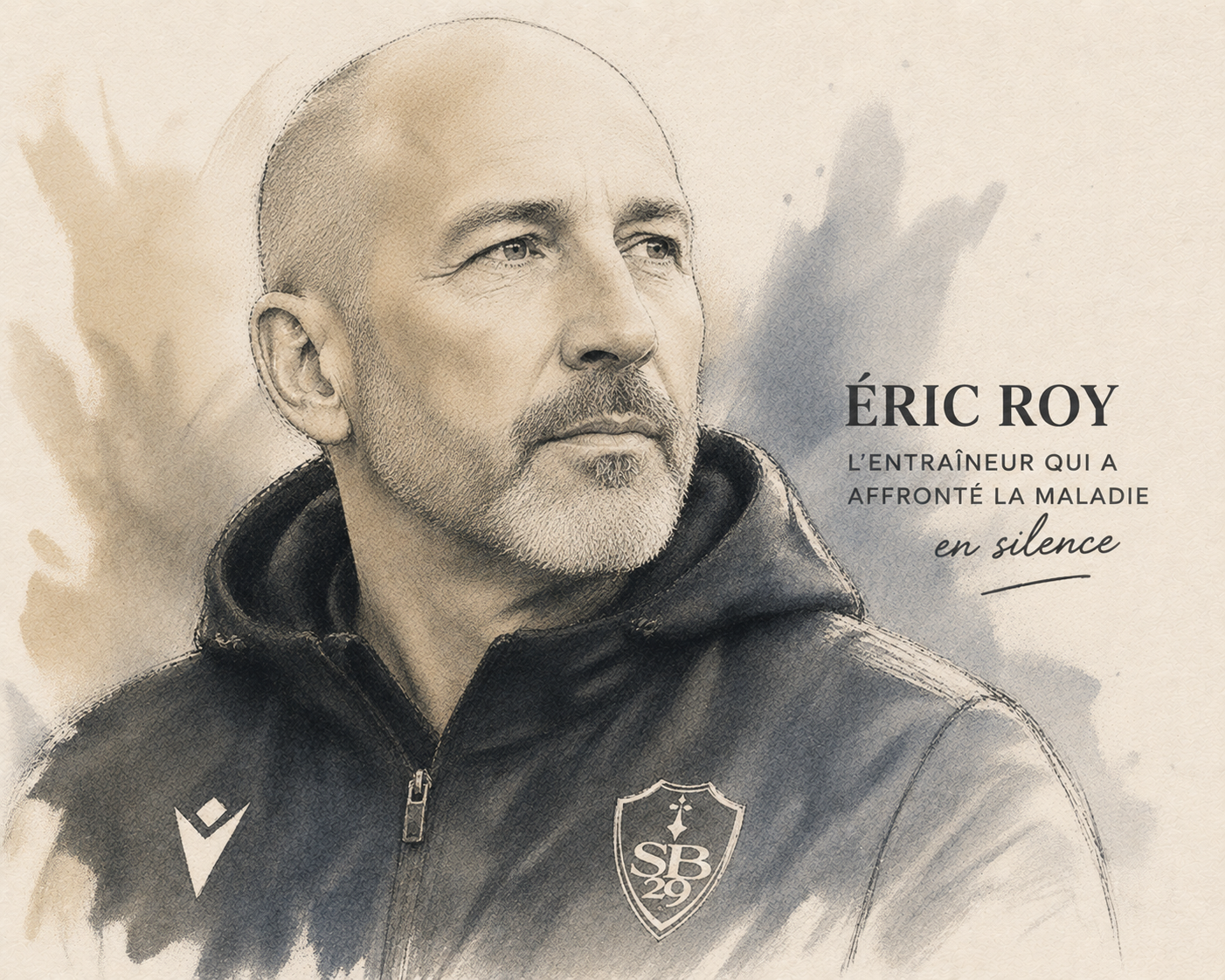 Éric Roy, entraîneur du Stade Brestois, décédé le 17 juin 2026 — hommage