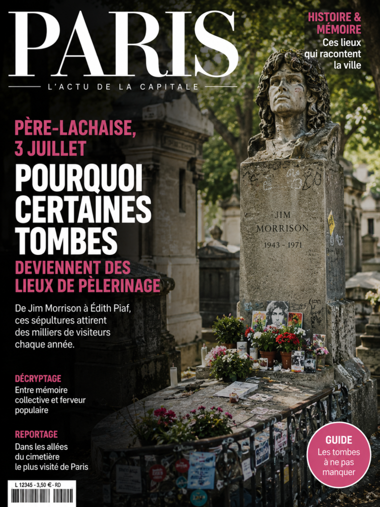 Jim Morrison au Père-Lachaise : ce que nous dit une tombe devenue lieu de pèlerinage