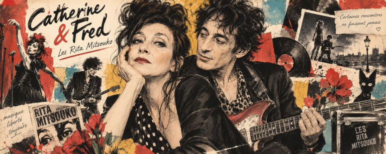 Illustration en hommage a Catherine Ringer, chanteuse des Rita Mitsouko