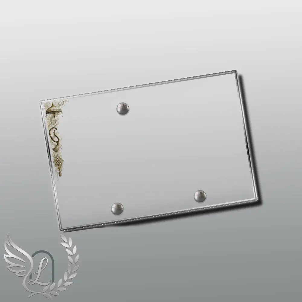 Plaque Panoramique Bouddhiste nue motif 01