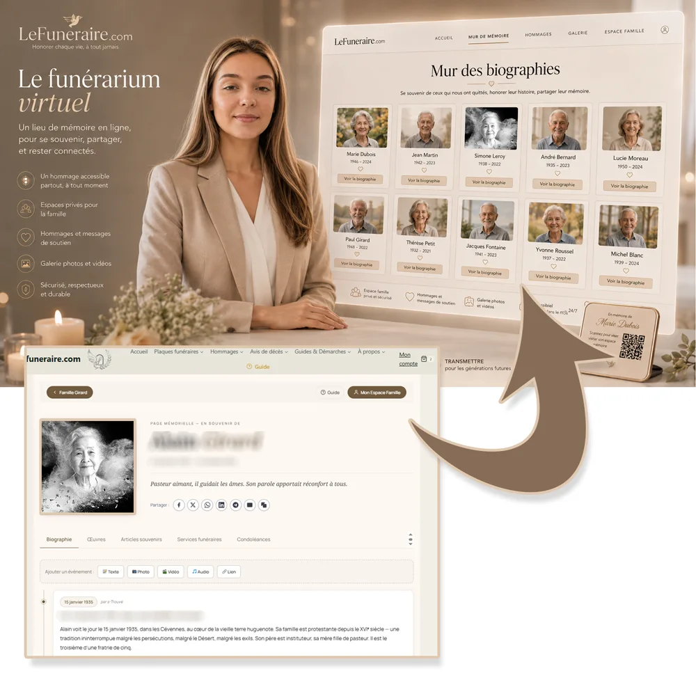 Funerarium virtuel — service complémentaire Bouddhiste