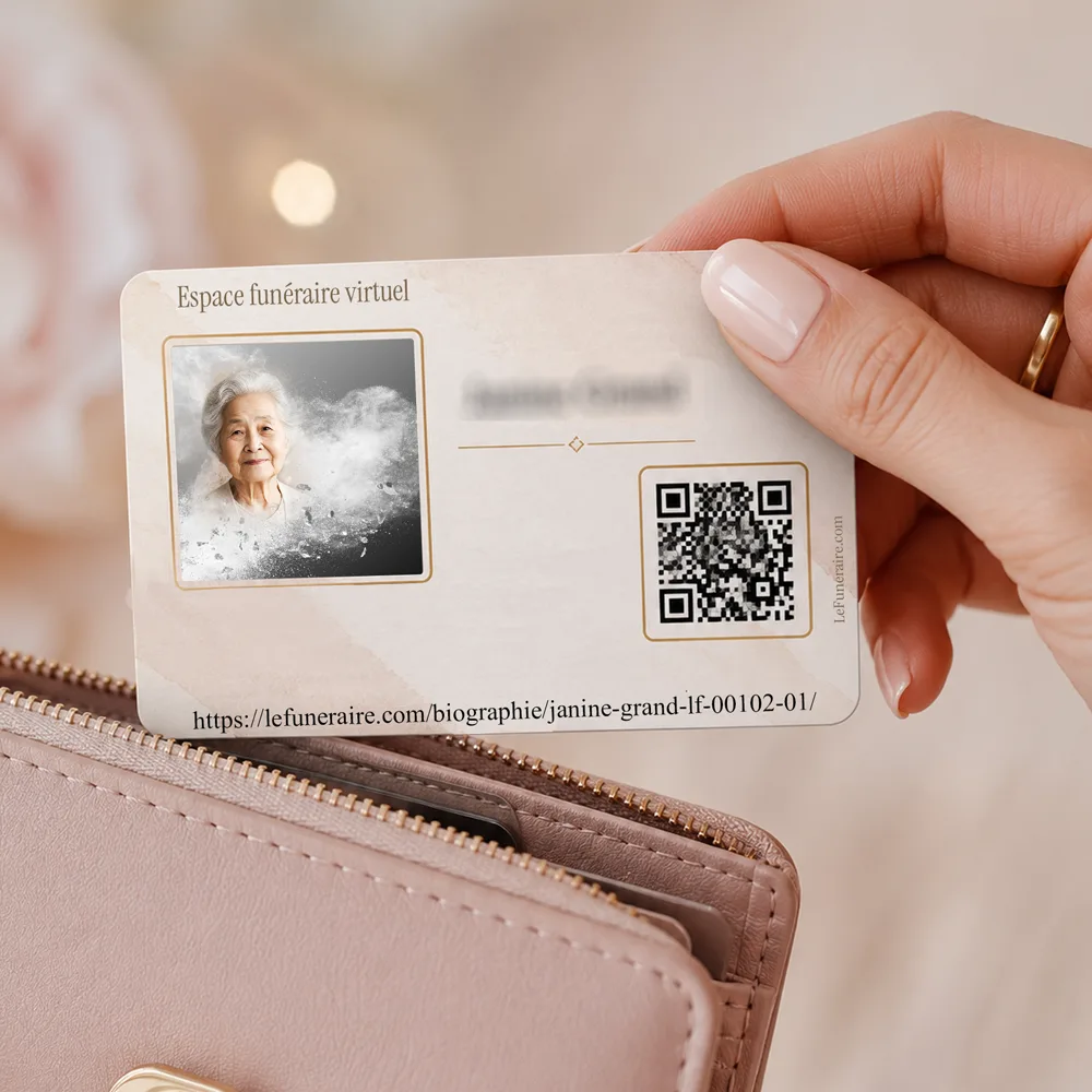 Carte souvenir QR — service complémentaire Orthodoxe