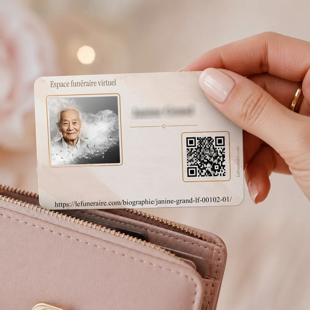 Carte souvenir QR — service complémentaire Militaire