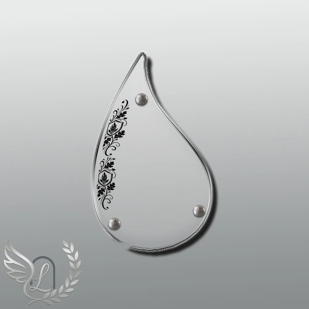 Plaque Flamme Gendarme nue motif 02