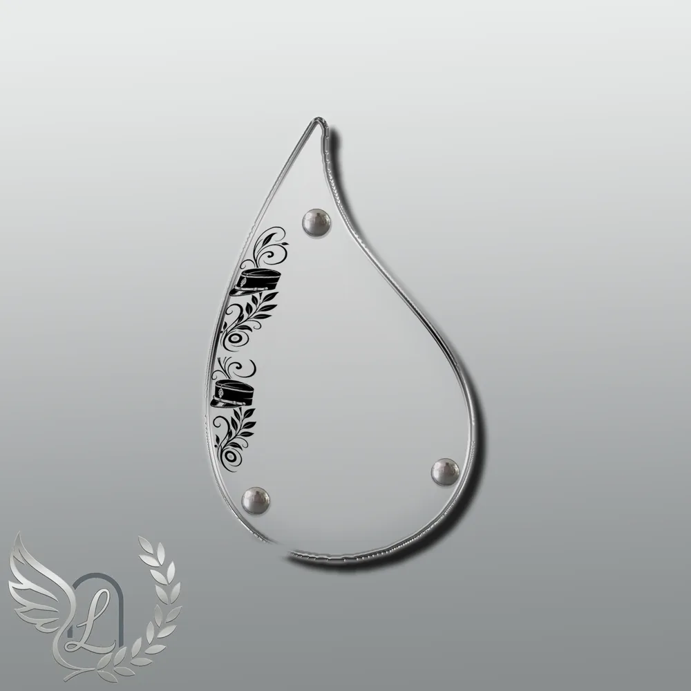Plaque Flamme Gendarme nue motif 03