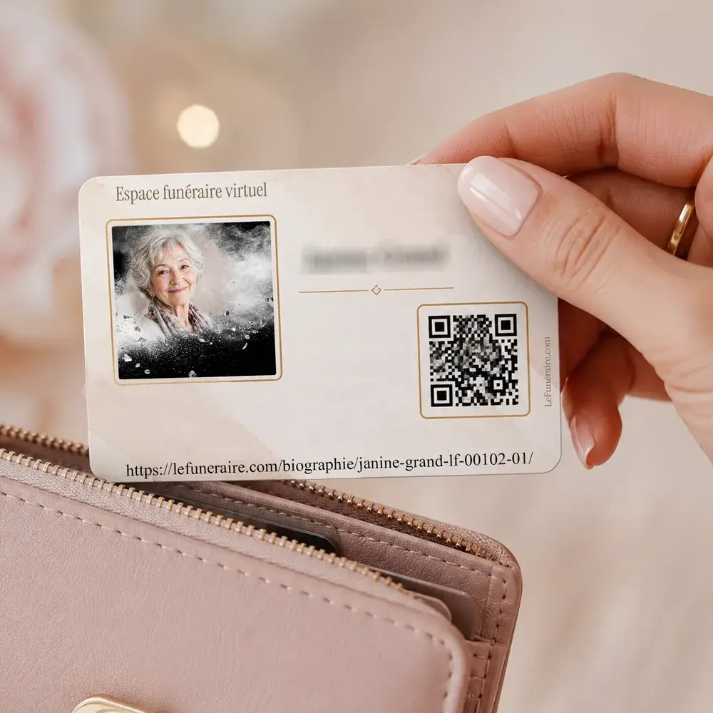 Carte souvenir QR — service complémentaire Police