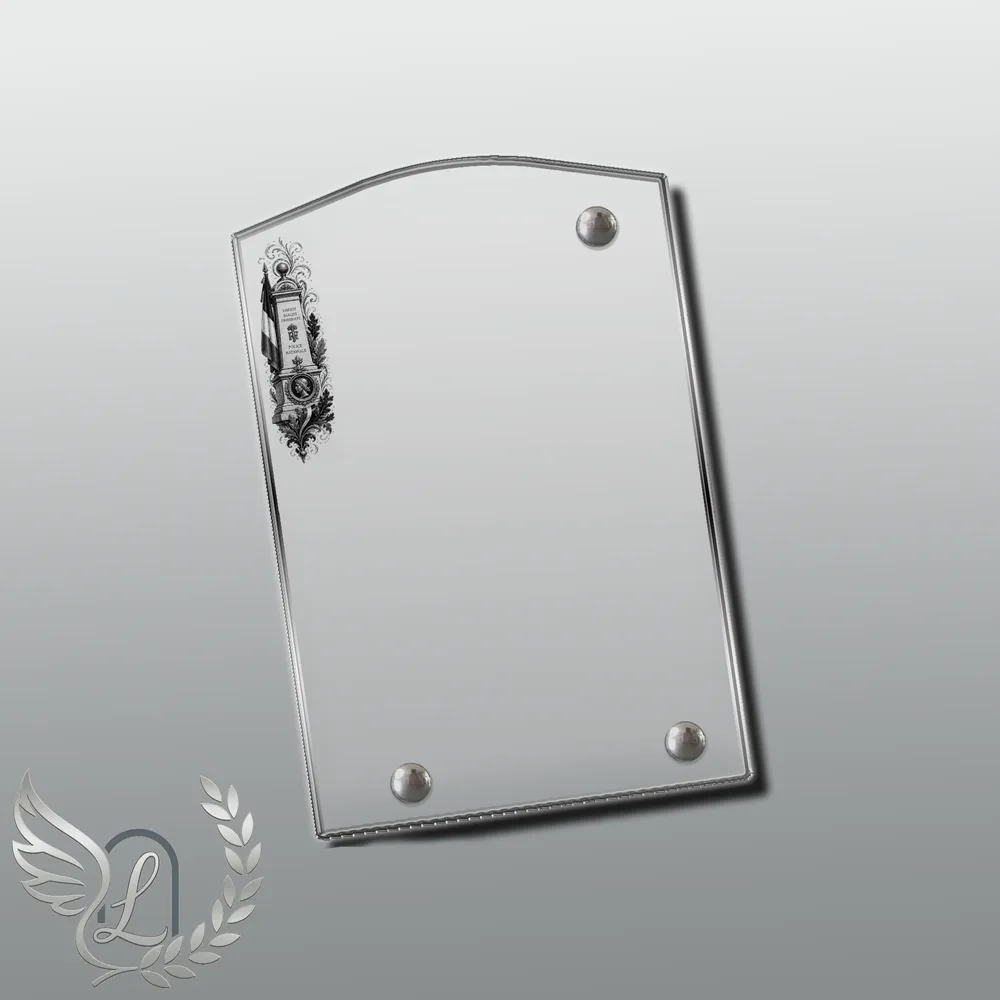 Plaque Stèle Police nue motif 03