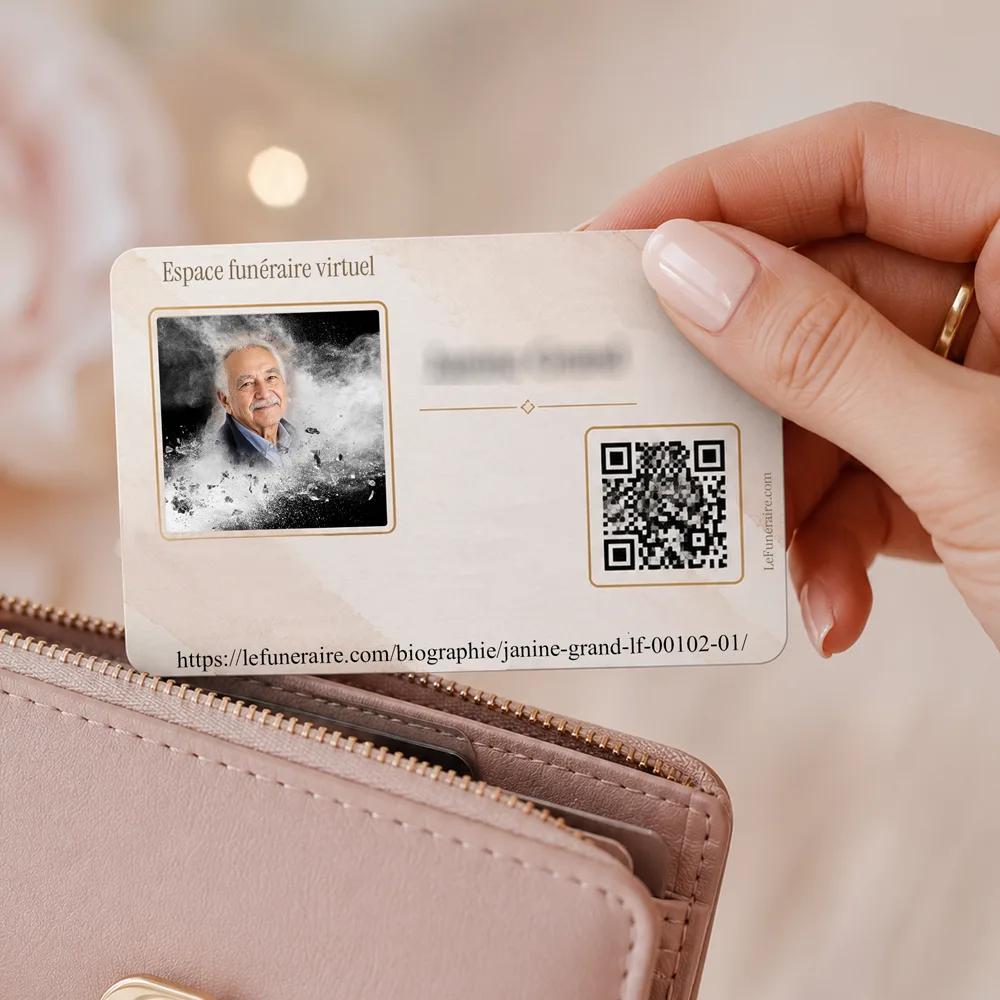 Carte souvenir QR — service complémentaire Marin