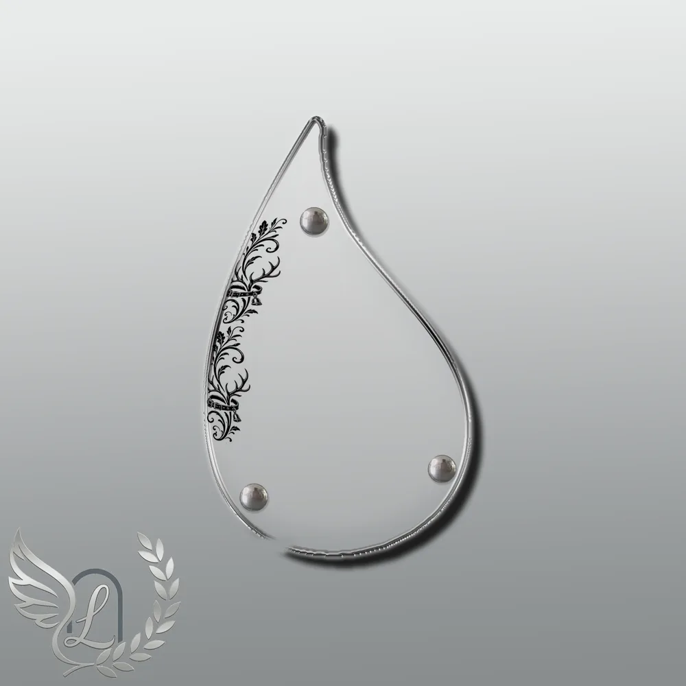 Plaque Flamme Chasseur nue motif 03