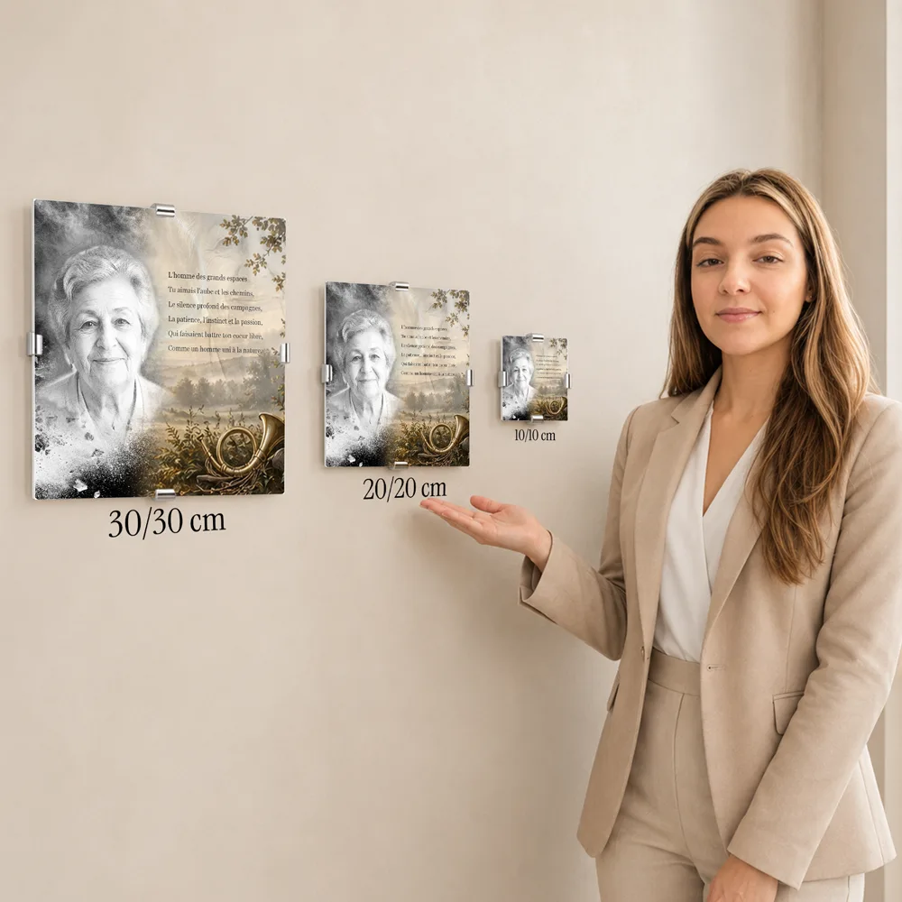 Cadre photo souvenir — service complémentaire Chasseur