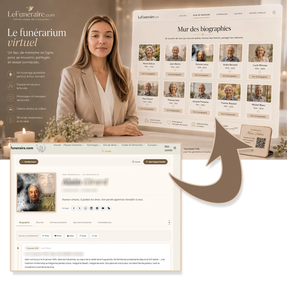 Funerarium virtuel — service complémentaire Agriculteur
