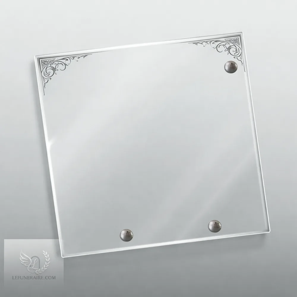 Plaque Carré Artisan nue motif 02