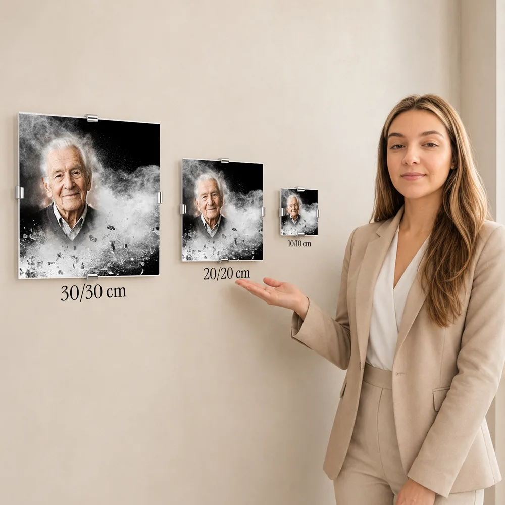 Cadre photo souvenir — service complémentaire Artisan
