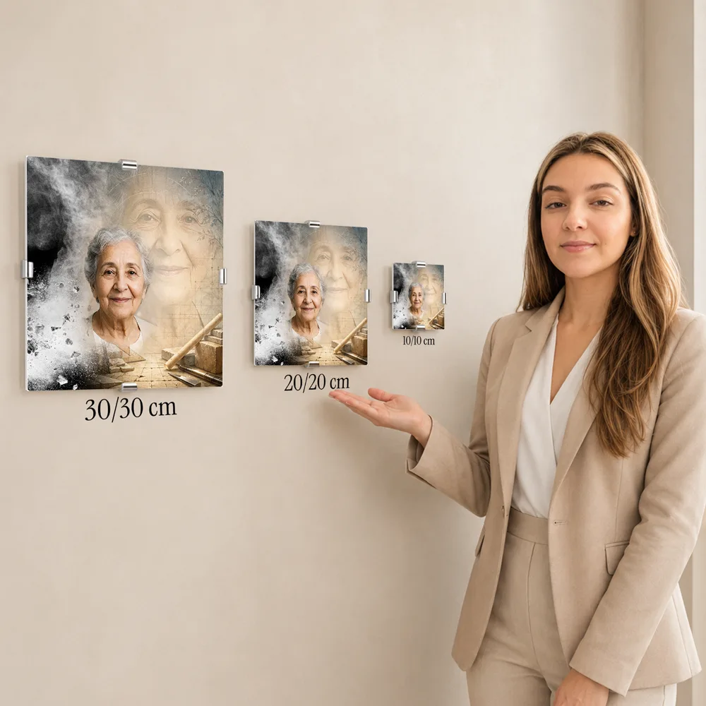 Cadre photo souvenir — service complémentaire Artisan