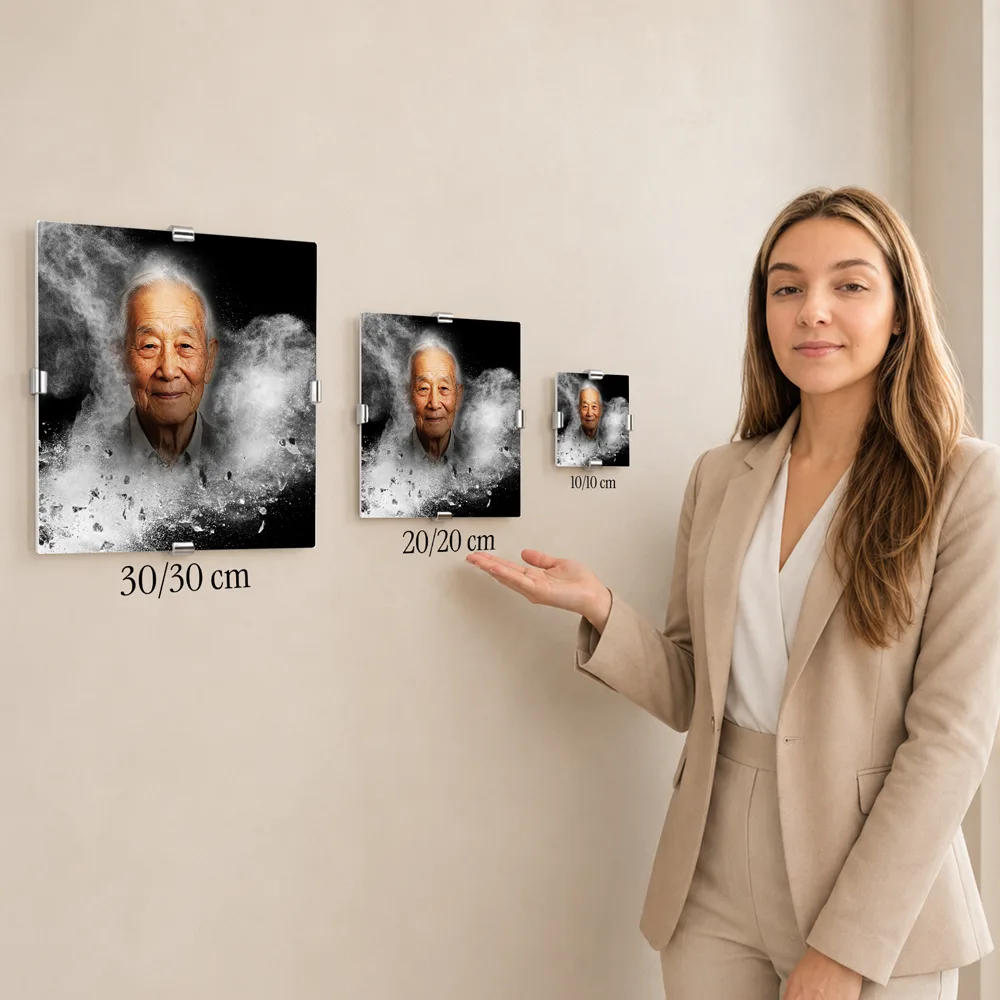 Cadre photo souvenir — service complémentaire Artisan