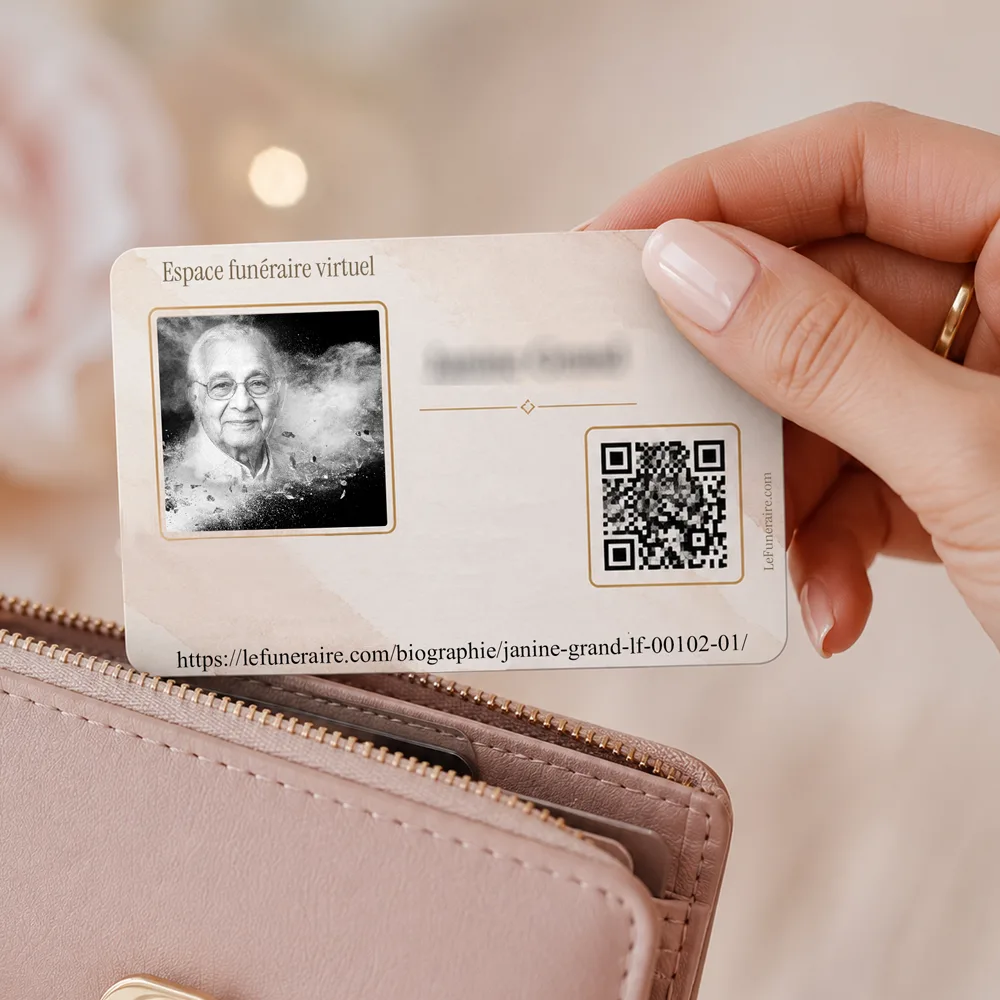 Carte souvenir QR — service complémentaire Enseignant