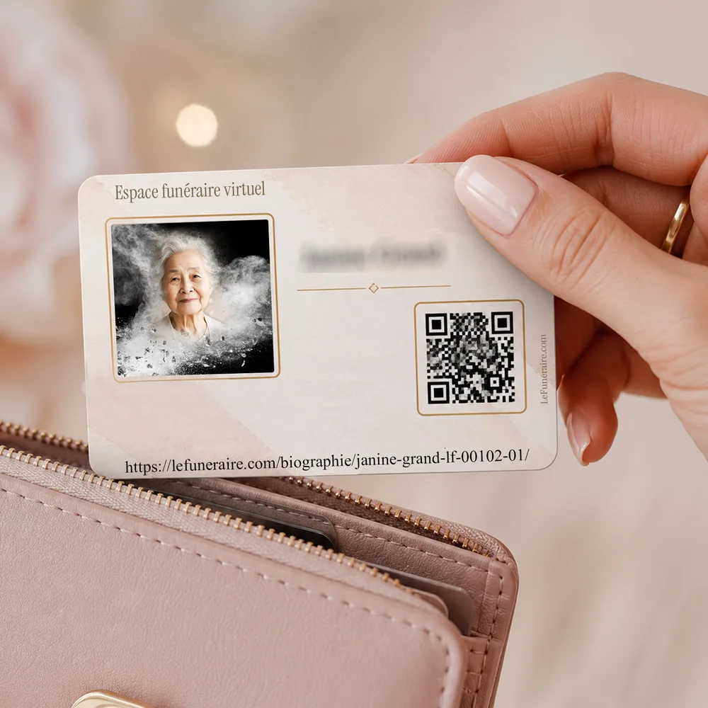 Carte souvenir QR — service complémentaire Enseignant