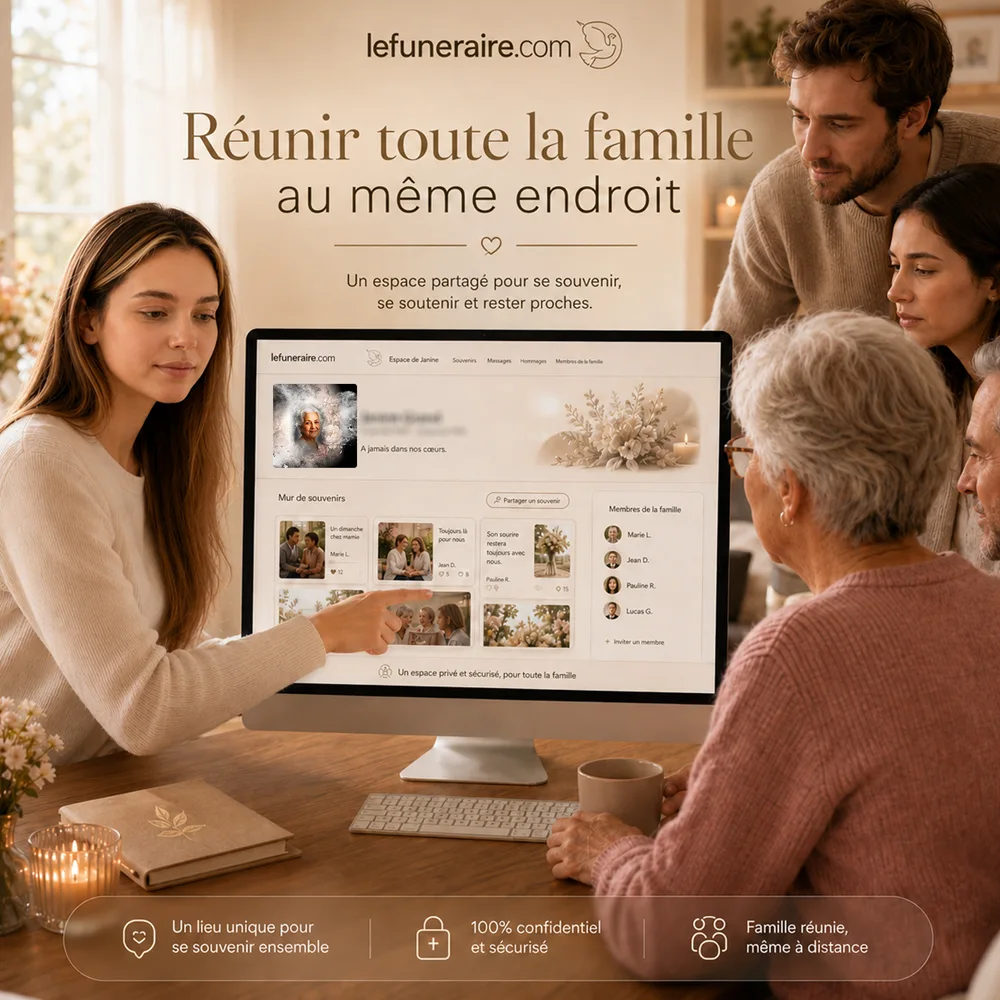 Espace famille privé — service complémentaire Fleurs