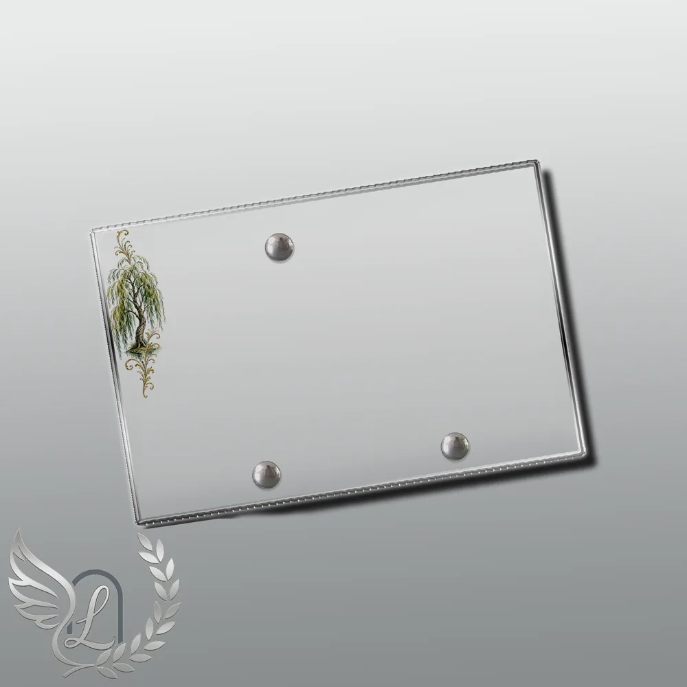 Plaque Panoramique Fleurs nue motif 02
