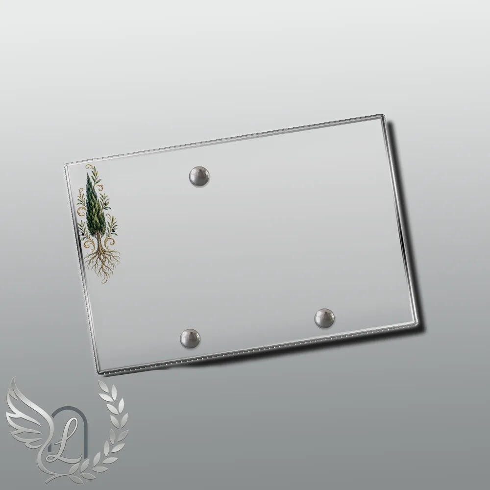 Plaque Panoramique Fleurs nue motif 03