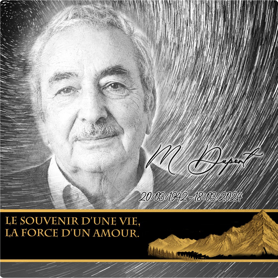 Plaque Carré Montagne effet Pastel, ambiance complète portrait + fond