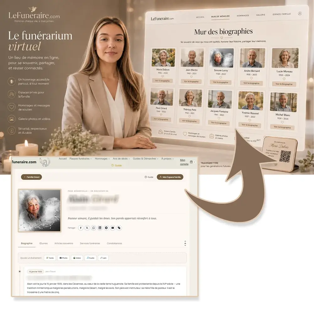 Funerarium virtuel — service complémentaire Campagne