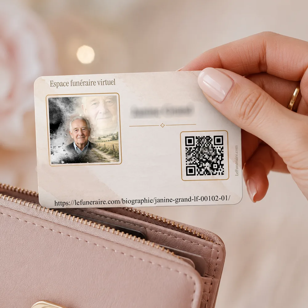 Carte souvenir QR — service complémentaire Campagne