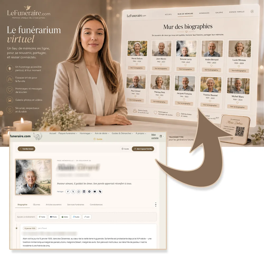 Funerarium virtuel — service complémentaire Campagne