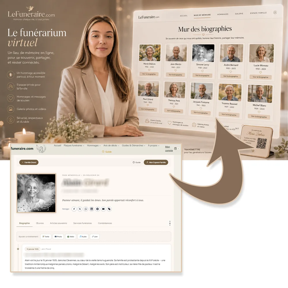 Funerarium virtuel — service complémentaire Campagne