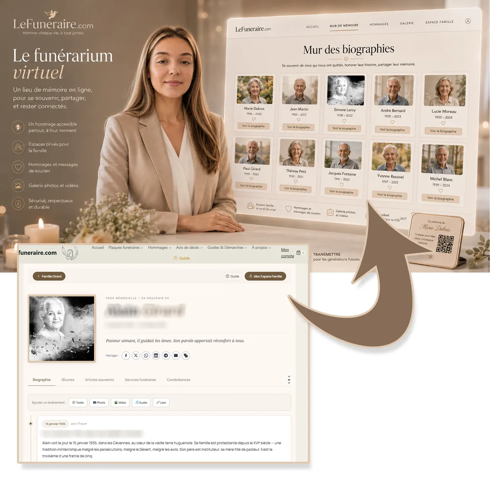 Funerarium virtuel — service complémentaire Oiseaux