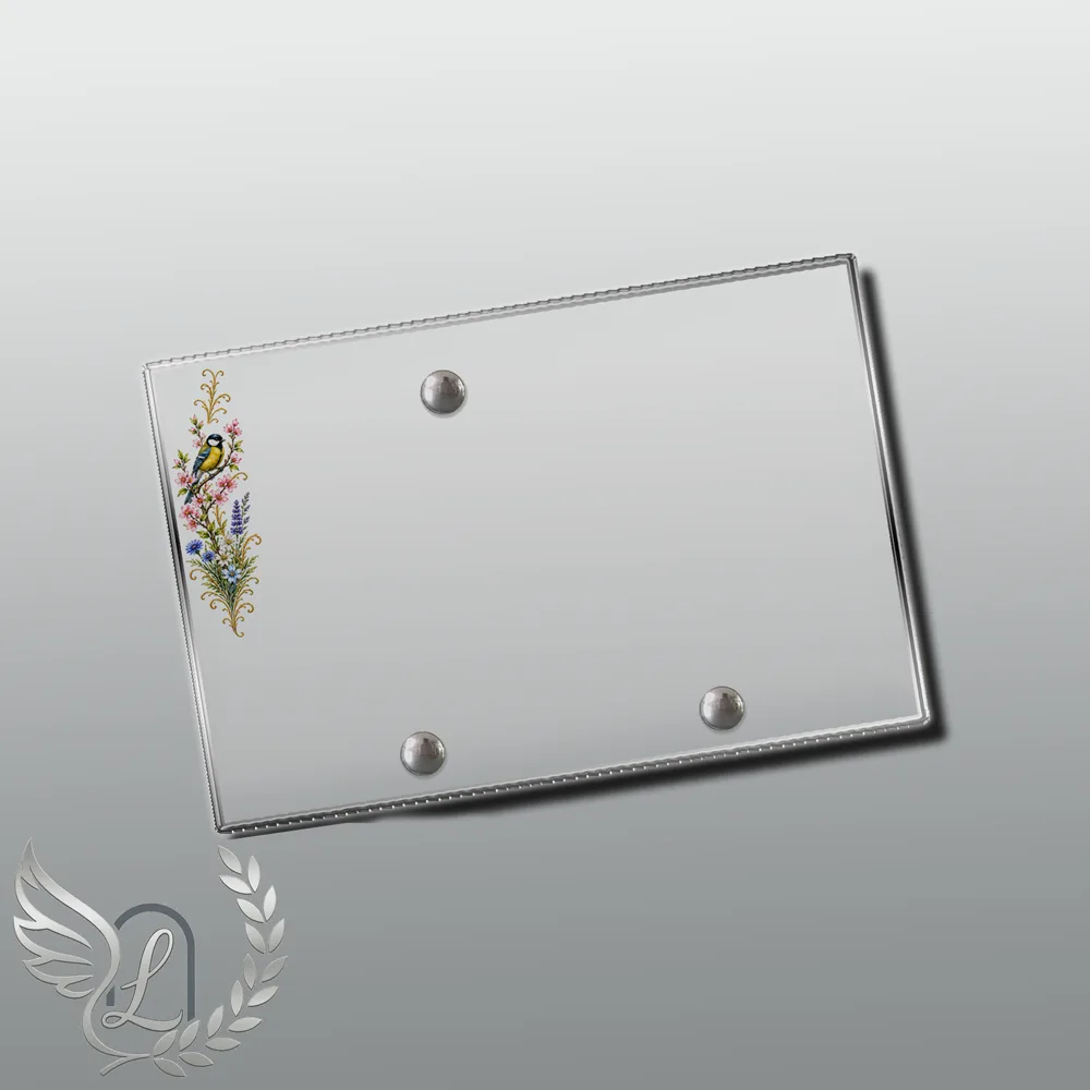 Plaque Panoramique Oiseaux nue motif 02