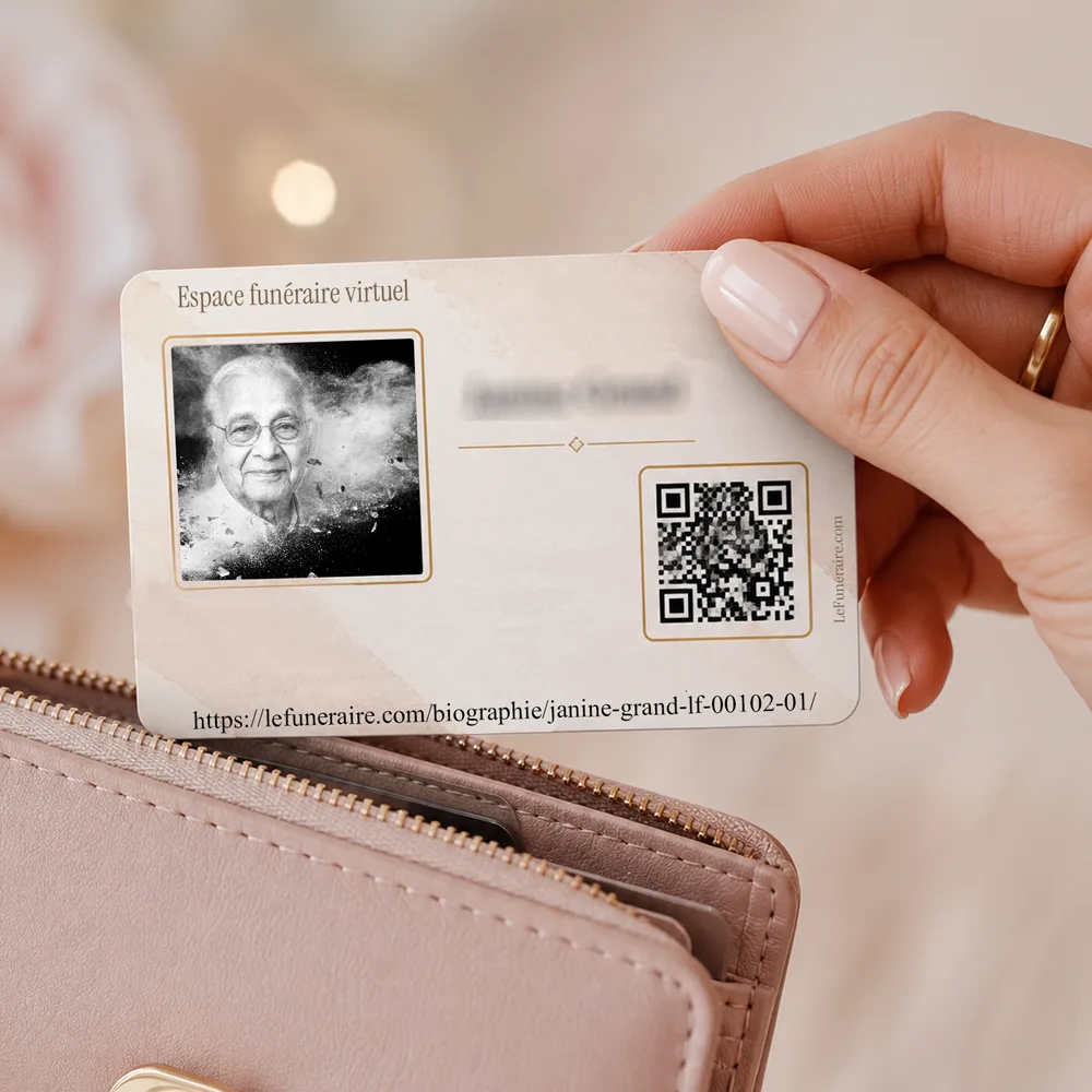 Carte souvenir QR — service complémentaire Soleil