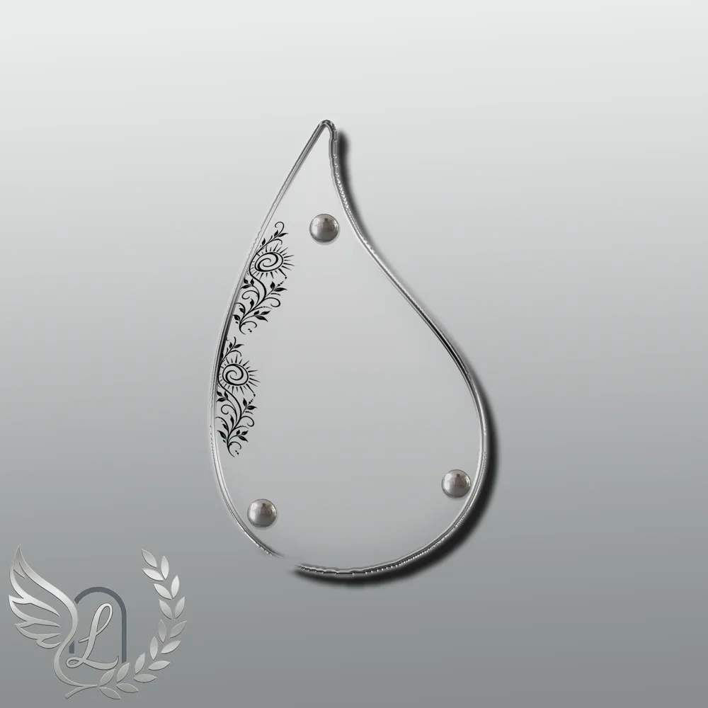 Plaque Flamme Soleil nue motif 01