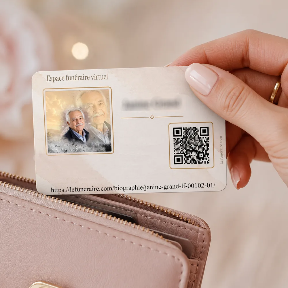 Carte souvenir QR — service complémentaire Soleil