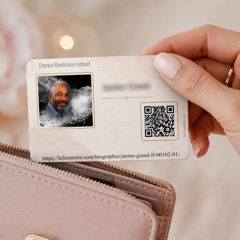 Carte souvenir QR — service complémentaire Soleil