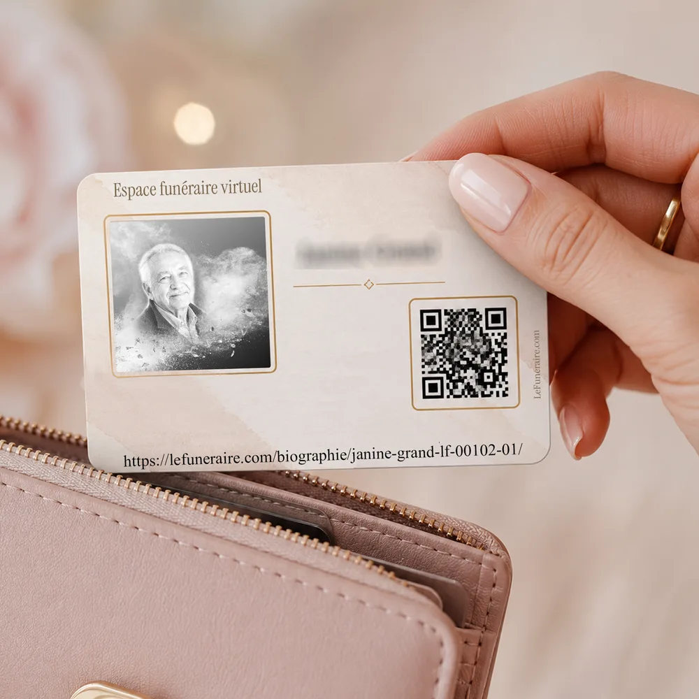 Carte souvenir QR — service complémentaire Musique