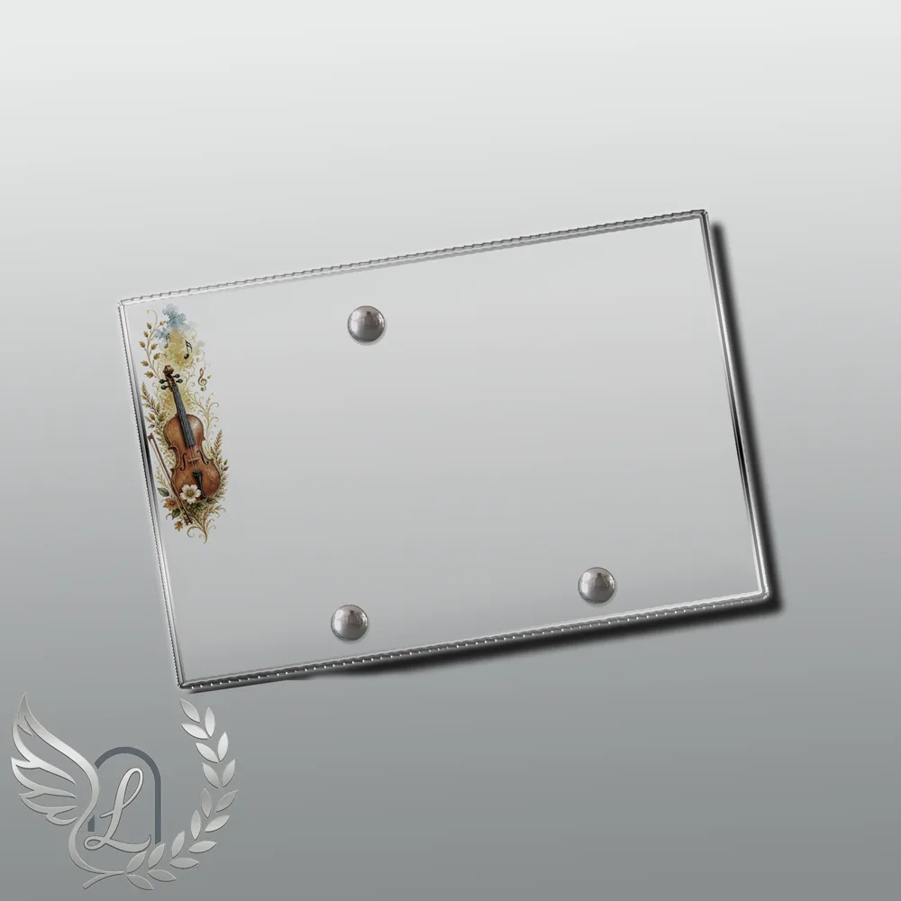 Plaque Panoramique Musique nue motif 03