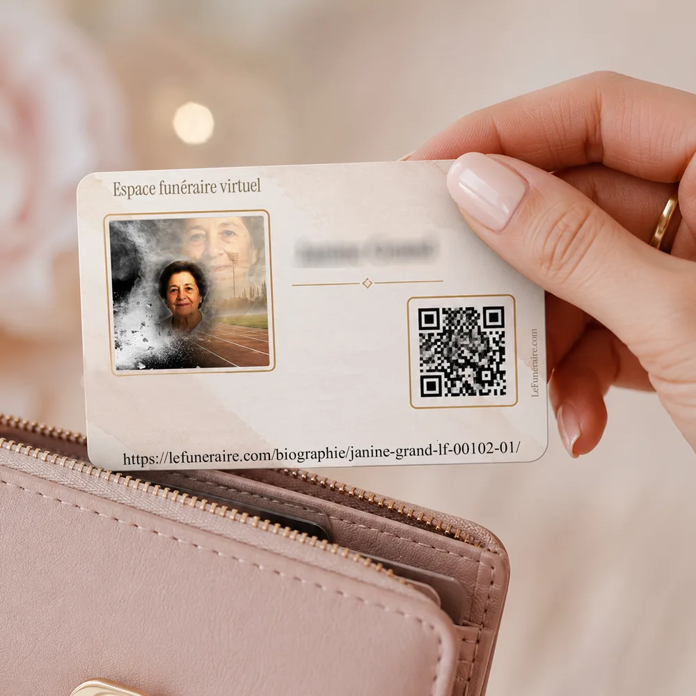 Carte souvenir QR — service complémentaire Sport