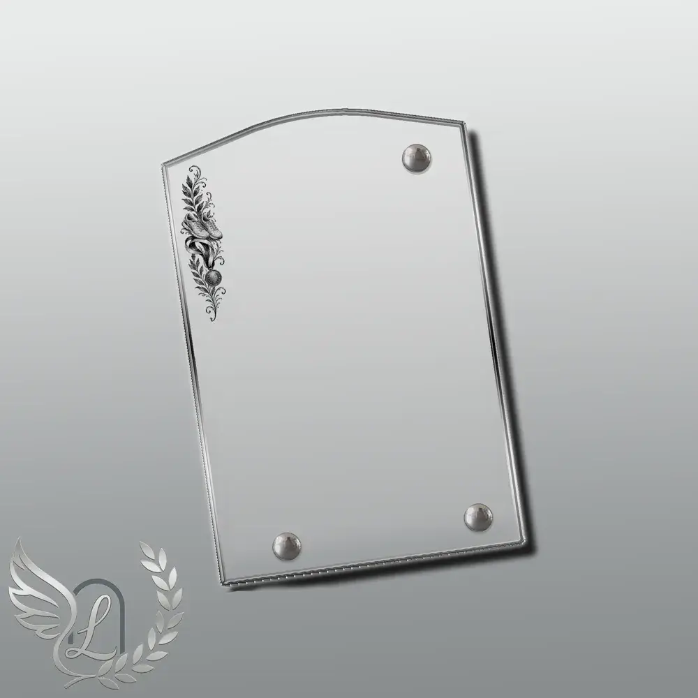 Plaque Stèle Sport nue motif 03