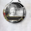 Plaque funéraire médaillon rond cuisine suspendue par cordelette, kit de fixation inclus, 1er sous-décor
