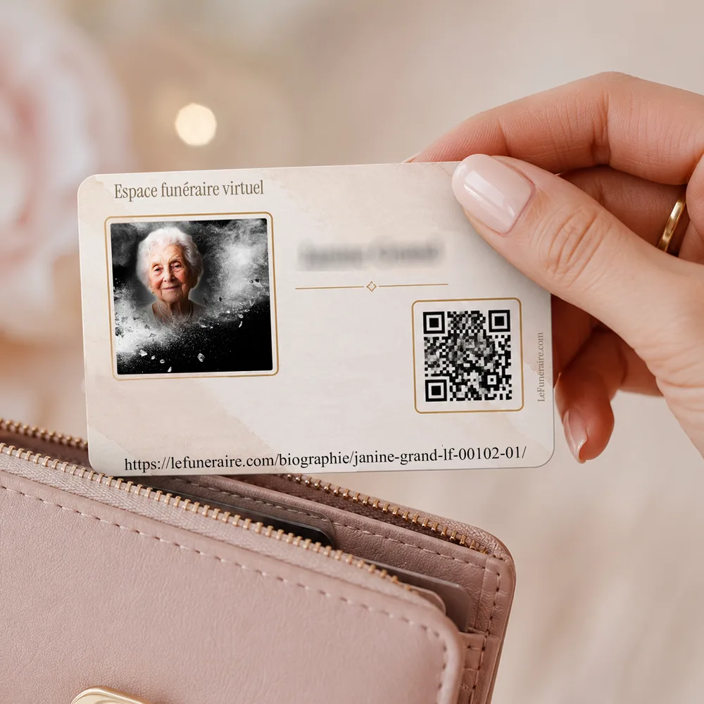 Carte souvenir QR — service complémentaire Lecture