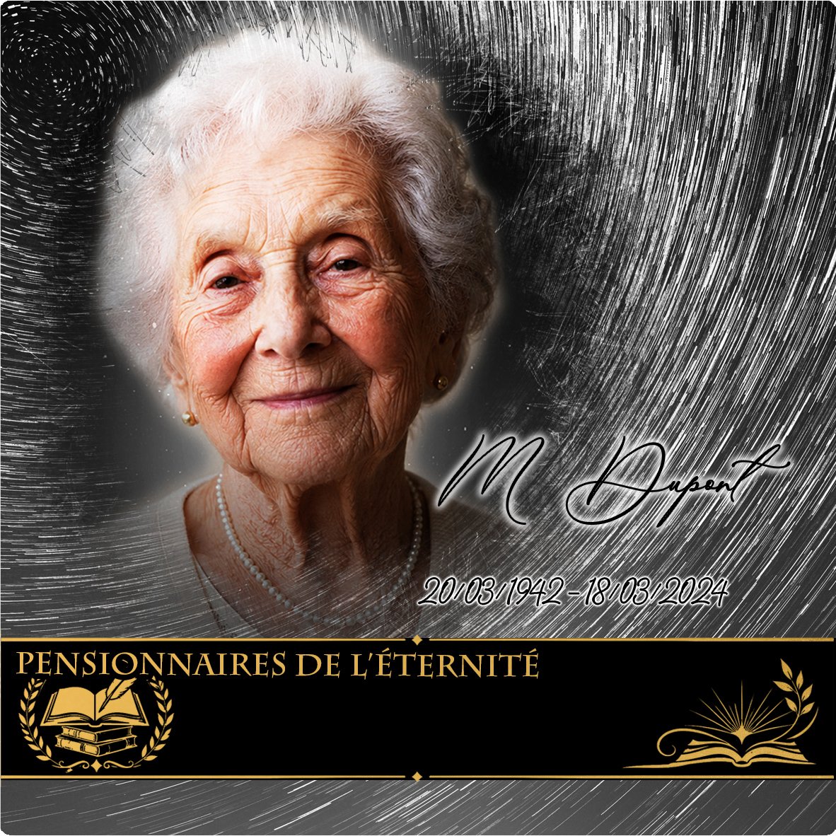 Plaque Carré Lecture effet Pastel, ambiance complète portrait + fond