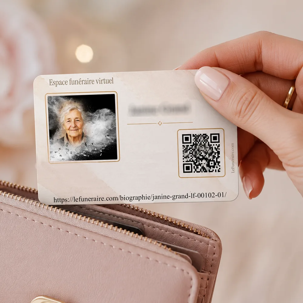 Carte souvenir QR — service complémentaire Lecture