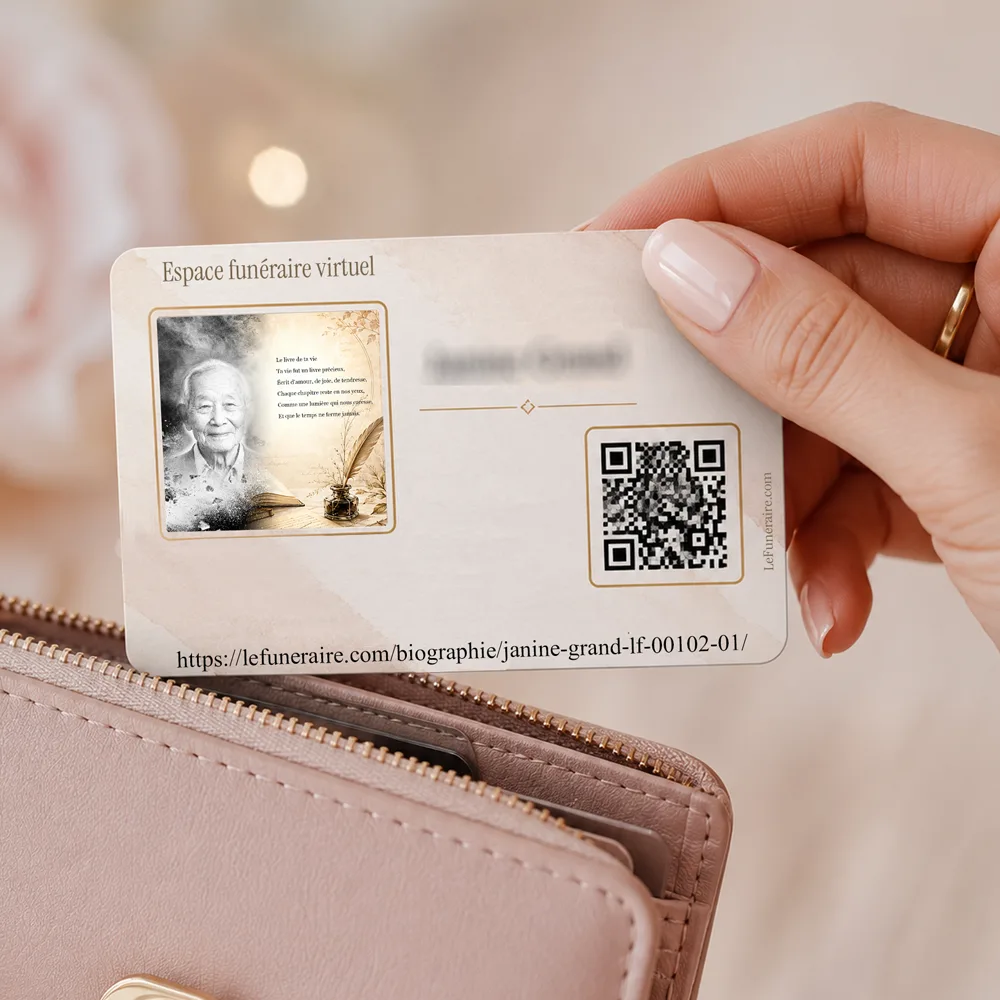 Carte souvenir QR — service complémentaire Lecture