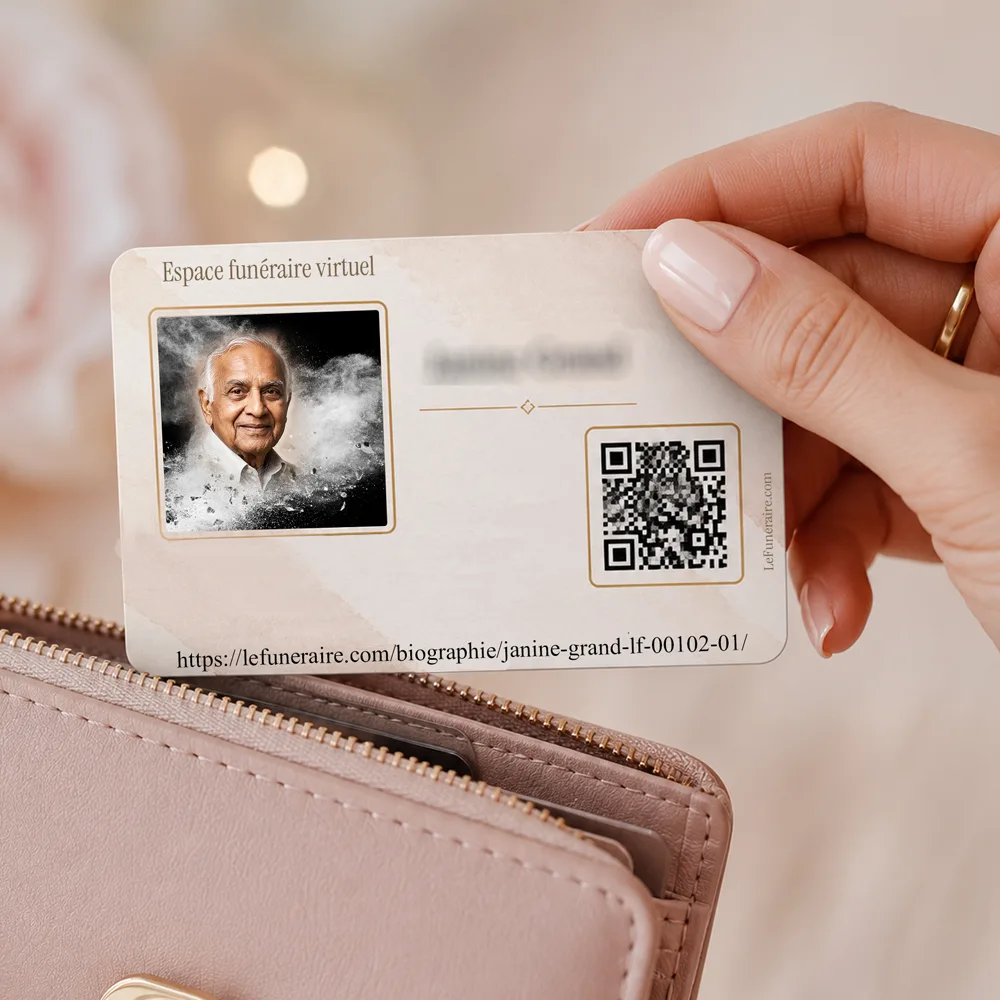 Carte souvenir QR — service complémentaire Lecture