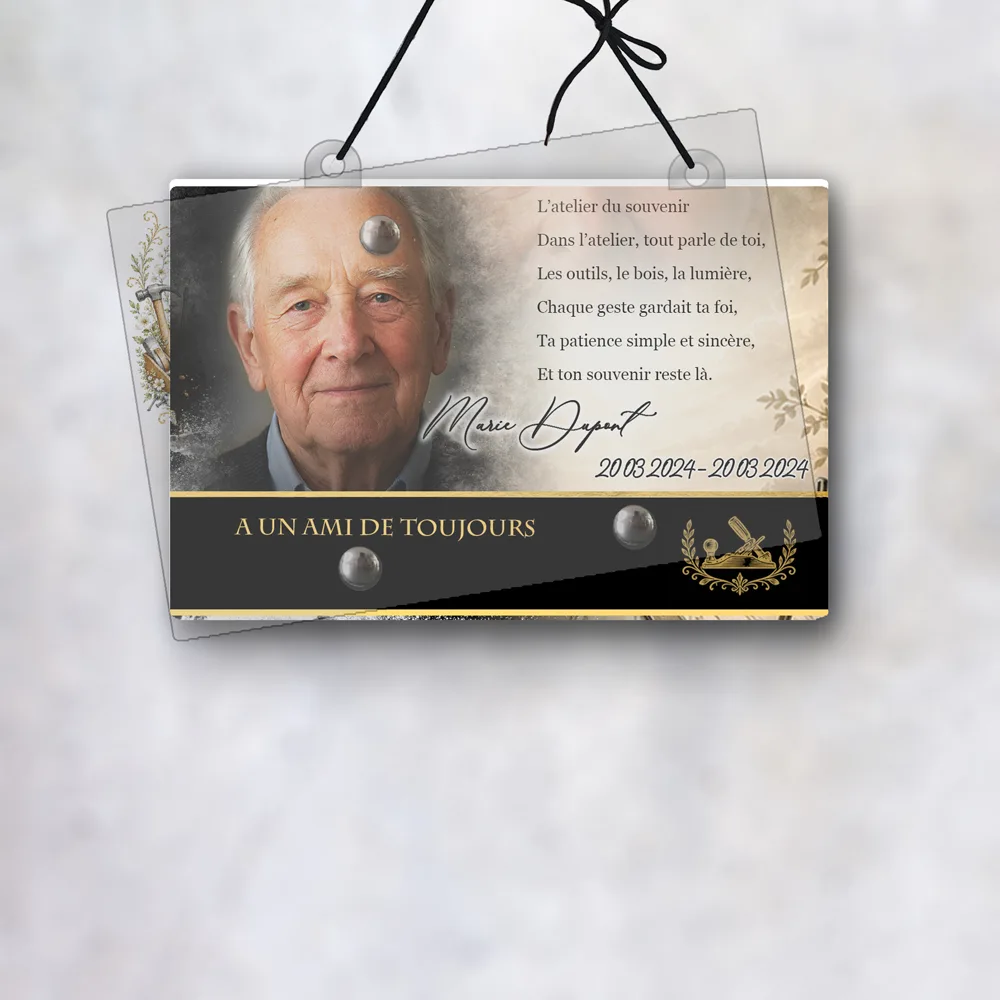 Plaque panoramique bricolage suspendue