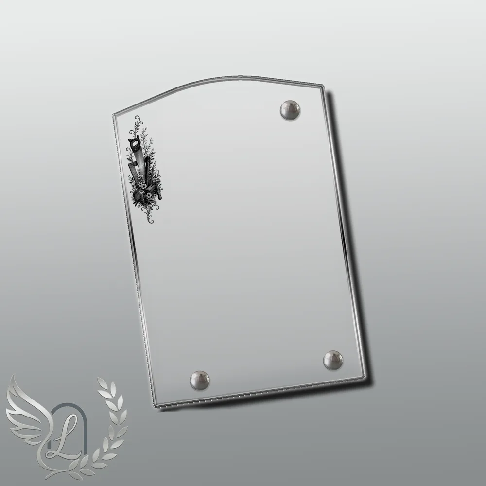 Plaque Stèle Bricolage nue motif 02