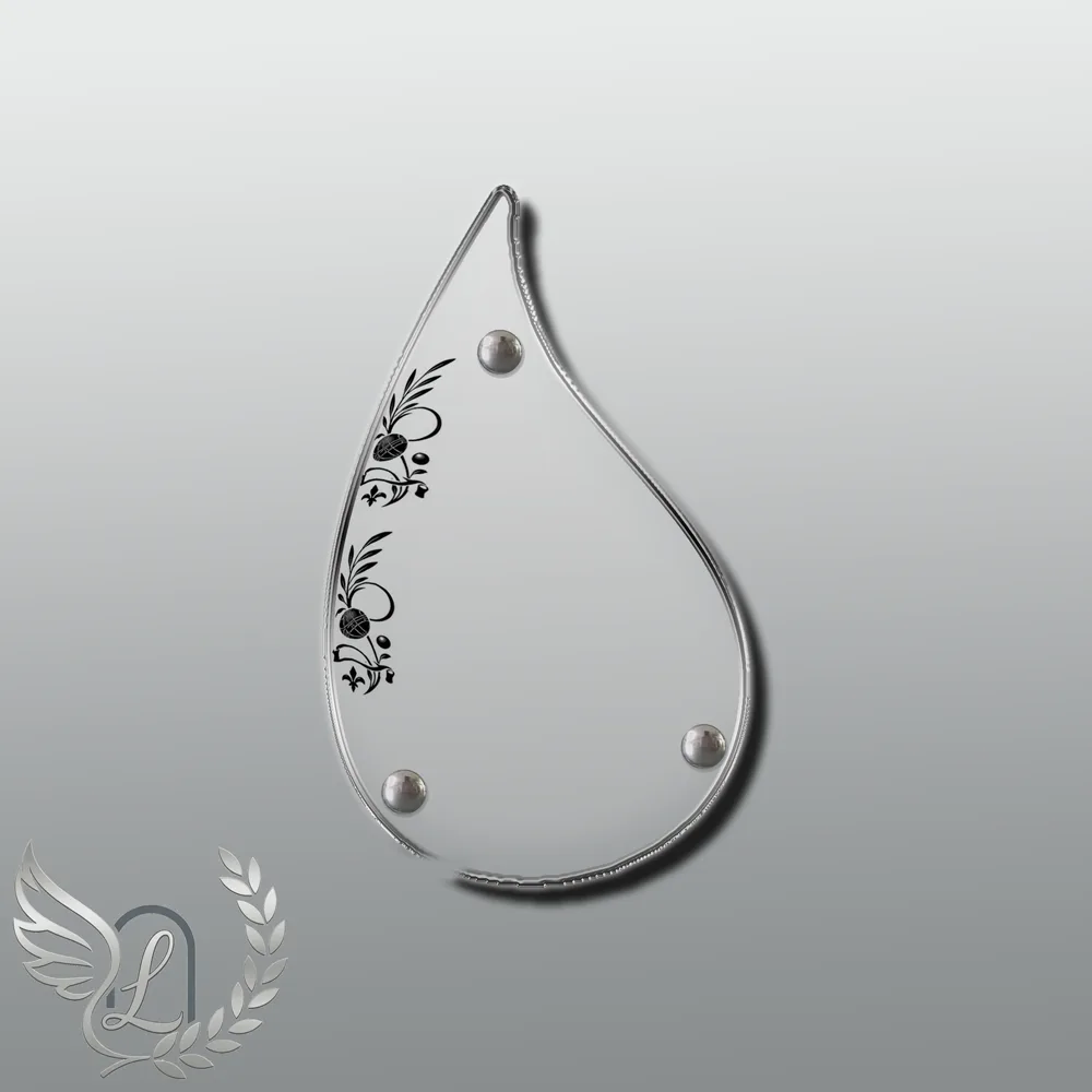 Plaque Flamme Pétanque nue motif 03